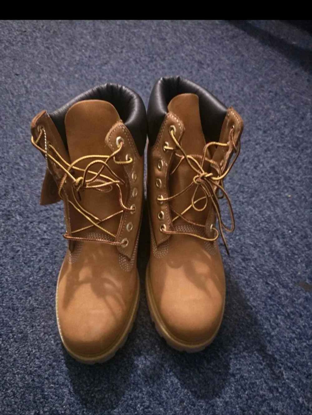 Timberland Tan Nubuck 6-Inch Work Boots